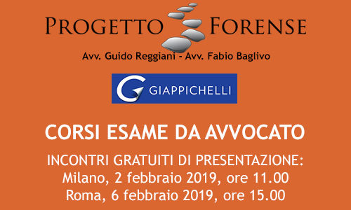 Corsi di preparazione per l’esame da avvocato a Milano e Roma